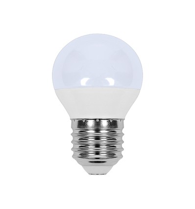 G45 VT-1830 LED 3,7W E27 - plastpære, Cree-chip, 3000K, 6 års garanti