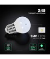 G45 VT-1830 LED 3,7W E27 - plastpære, Cree-chip, 3000K, 6 års garanti