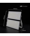 500W LED projektør - 135lm/W, IP65, 67.500lm, sort kabinet, udendørs