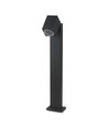 GU10 havelampe med justerbart hoved - Sort, 117cm, IP44, aluminium, uden lyskilde