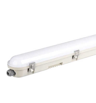 120cm 36W vandtæt komplet LED armatur med nødlys - 120lm/W, IP65, Samsung LED chip, 3 timers batteritid