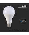 A80 VT-233 LED 20W E27 - plastpære, Samsung chip, 6500K, 120lm/W