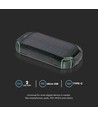 Vt-33333 - 30000mAh, solar, trådløs oplader, powerbank, sort