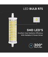 Vt-2118 LED pære 16W R7S - keramisk, 4000K