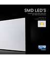 60x60 LED panel, 36W - 120lm/W, Samsung LED chip, flicker free, 5 års garanti