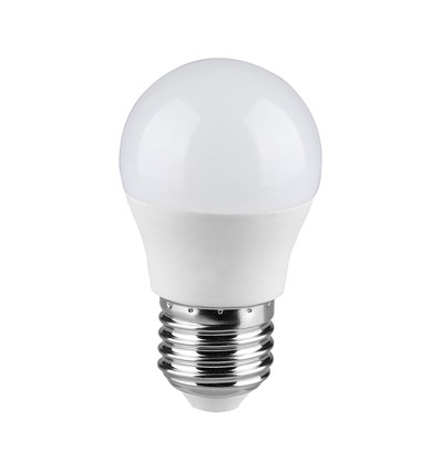G45 VT-290 LED 6,5W E27 - plastpære, Cree chip, 6500K, 6 års garanti