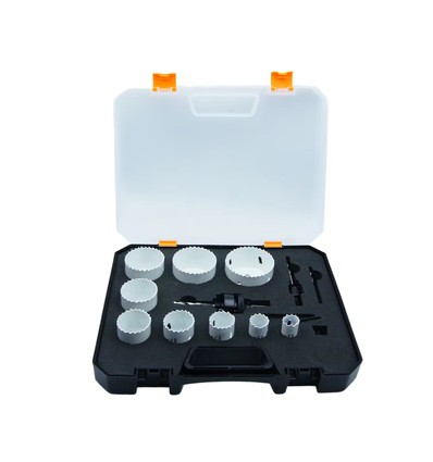 Sæt med 15 stk. kopbor - Ø19-64mm, Bi-metal hulsav