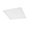6x Spectrum 60x60 LED panel i ramme - 40W, indbygget i hvid ramme, til direkte montering