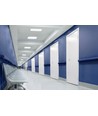 6x LED paneler 60x60 i ramme - Højde:28mm, 40W, til direkte montering