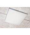 6x Spectrum 60x60 LED panel i ramme - 40W, indbygget i hvid ramme, til direkte montering