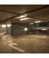 12 stk. V-Tac vandtæt 36W komplet LED armatur - 120 cm, 120lm/W, gennemfortrådet, IP65, 230V