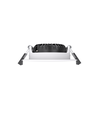 10x LEDlife DimToWarm+CCT RA96, hvid indbygningsspot - Hul: Ø6,8 cm, Mål: Ø8,3 cm, 7W, hvid kant, dæmpbar, 230V