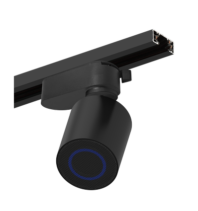 Bluetooth højttaler til 1-faset skinner - Sort, 10W, 1F3W