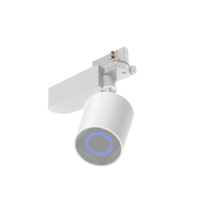 Bluetooth højttaler til 3-faset skinner - Hvid, 10W