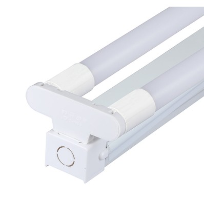 120 cm 2x18W T8 LED dobbeltarmatur - Samsung chip, inkl. LED rør