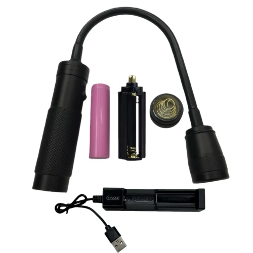 Magnetisk/fleksibel LED lommelygte - Genopladelig