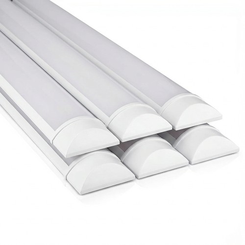 6x V-Tac 50W komplet LED armatur - 150 cm, 3 års producentgaranti, 230V
