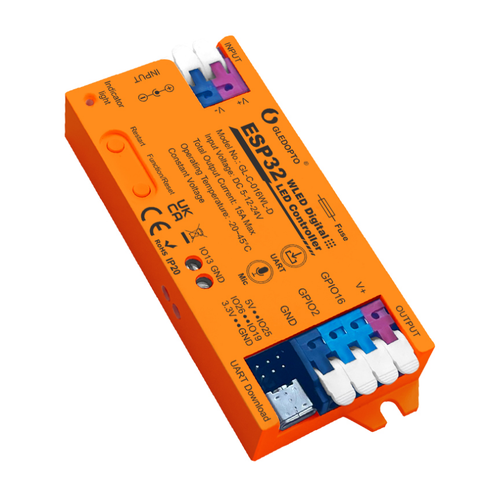 Gledopto GL-C-016WL-D WLED Controller - 5V (75W), 12V (180W), 24V (360W)