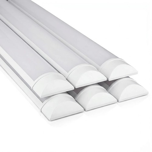 6x V-Tac 40W komplet LED armatur - 120 cm, 3 års producentgaranti, 230V