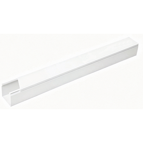 40x40 Kabelkanal - Hvid, 40x40mm, Længde 2m