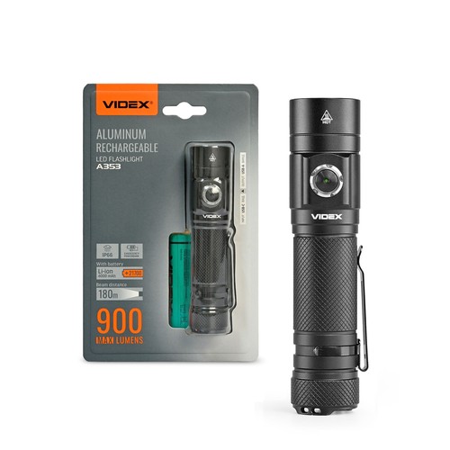 LED bærbar lommelygte - 5000K