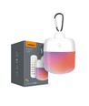 Genopladelig RGBW LED lampe - Magnetisk & USB-C, Inkl. Fjernbetjening & Karabinhage