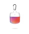 Genopladelig RGBW LED lampe - Magnetisk & USB-C, Inkl. Fjernbetjening & Karabinhage
