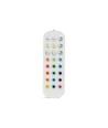 Genopladelig RGBW LED lampe - Magnetisk & USB-C, Inkl. Fjernbetjening & Karabinhage