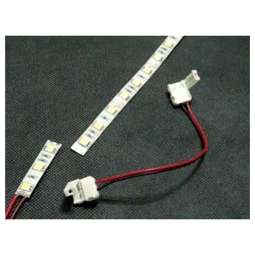 Fleksibel samler til LED strips - Til 5050 strips (10mm bred), 12V / 24V