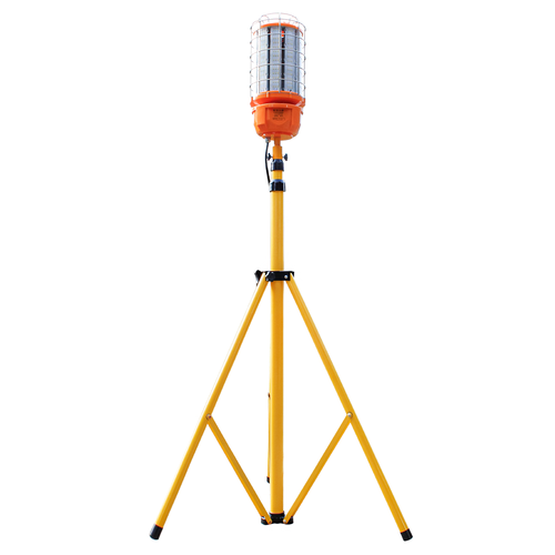 150W Arbejdslys LED, 3,4m inkl. stander - 5000K, 5m ledning, schuko stik