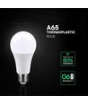 A65 VT-2015 LED 15W E27 - plastpære, Cree chip, 6500K, 200°, 6 års garanti
