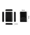 Powerbank til rødlys terapi - 5000mah, sort