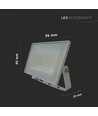 VT-44012 projektør 10W - LED, 6500K, hvidt hus