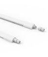 120cm slim RA93 armatur gennemfortrådet - 36W, 120lm/W, IP65
