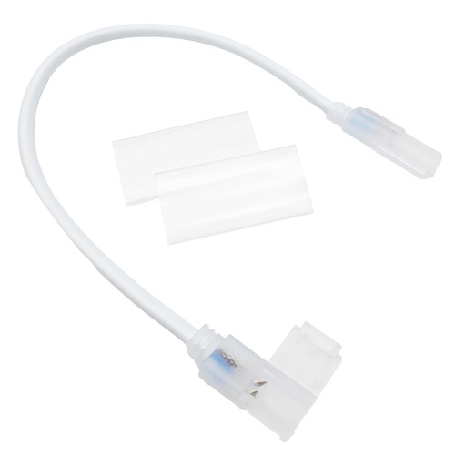 30 cm mellemstykke til 230V LED strip (Slim COB) - Perfekt til hjørner, 230V