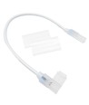 30 cm mellemstykke til 230V LED strip (Slim COB) - Perfekt til hjørner, 230V