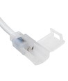 30 cm mellemstykke til 230V LED strip (Slim COB) - Perfekt til hjørner, 230V