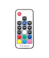 Mini RGB controller inkl. fjernbetjening - 12V (72W), 24V (144W)
