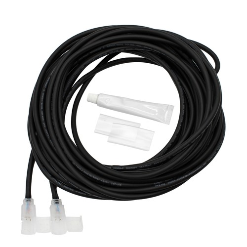 12 m mellemstykke til 230V LED strip (Slim COB) - Perfekt til låger, porte mm., 230V