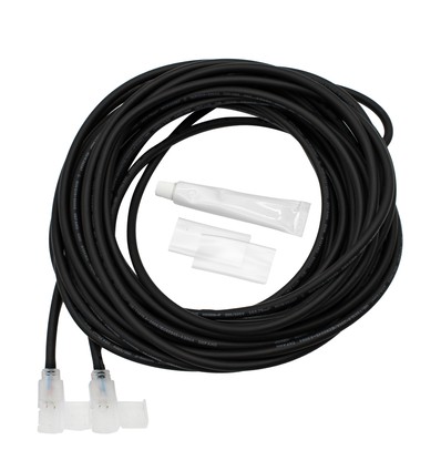 12 m mellemstykke til 230V LED strip (Slim COB) - Perfekt til låger, porte mm., 230V