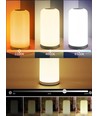 RGBIC+CCT LED bord/natlampe - Hvid, touch styring, IP20 indendørs