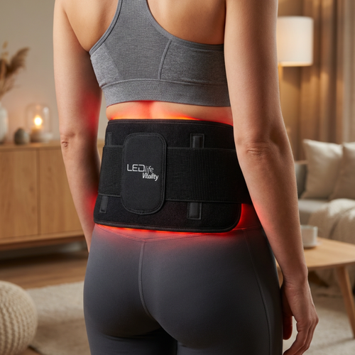Infrarød lysterapi kropsbælte - 20W, 660/850 nm