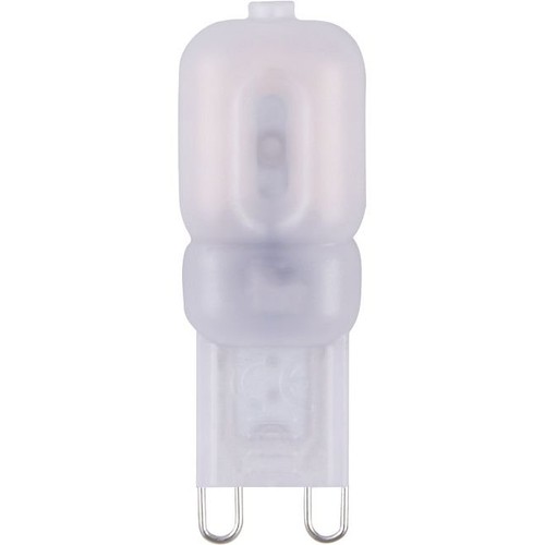 G9 2W dæmpbar LED pære - 200lm, 360°, mat glas, 2700K