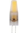 G4 1,5W dæmpbar LED pære, 12V - 140lm, COB, mat glas, varm hvid