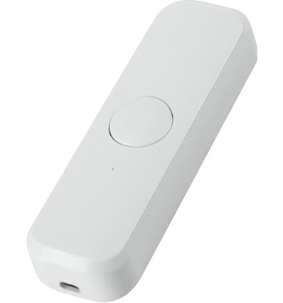 Ledningslysdæmper til LED, 0-75W - Hvid, bagkantsdæmp, push-knap