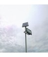 V-Tac 200W Solcelle LED projektør - 40W solcellepanel, 6000K, IP65, udendørs