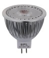 GU5.3 4W LED pære, 12-25V - 410lm, MR16, 4000K, AC/DC