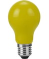 E27 1W LED filament pære - A60, Gul, Party Colour Premium