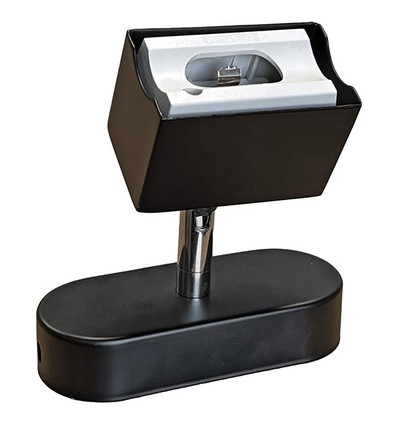 S14d fatning i sort metal - Fleksibel, til S14d pærer