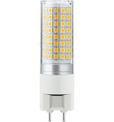 G12 11cm / 18W dæmpbar LED pære - 2100lm, 4000K, klar glas